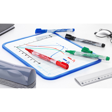 BIC Whiteboard Liquid Ink 902094 4 Farben, Etui