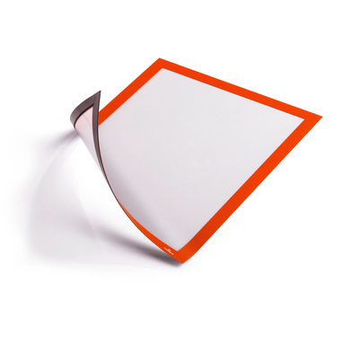 DURABLE Magnetic Duraframe A4 486909 orange 5 Stück