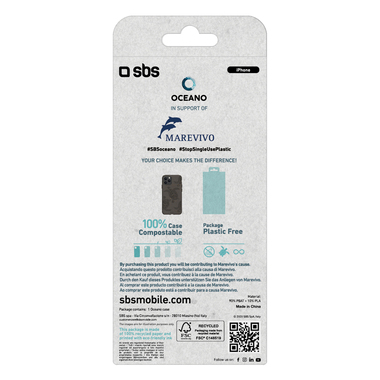 Soft, compostable eco cover for iPhone 12 Mini