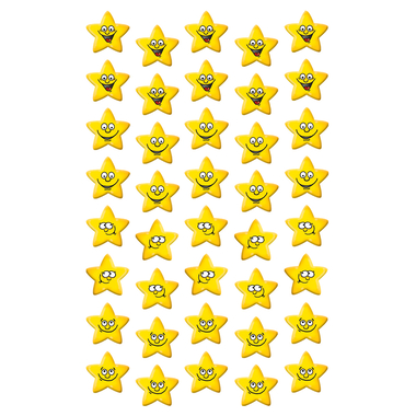 Z-DESIGN Sticker Kids 53191 Sterne lachend 3 Stück