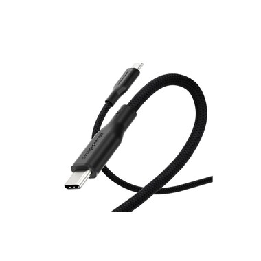 emPower by PanzerGlass USB 2.0-Kabel Racing 240 W  Schwarz USB-C - USB-C 1.2 m