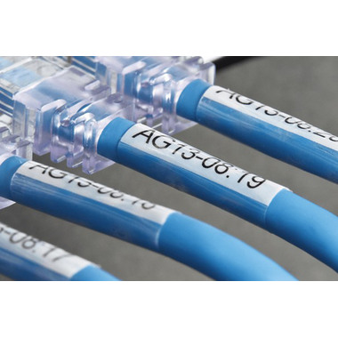 PTOUCH Nastro autolamin. nero/bianco TZE-SL251 PT-D800W/D900W 24mm