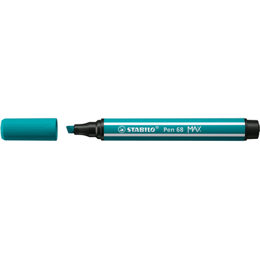 STABILO Penna Fibra 68 MAX 2+5mm 768/51 blu turchese