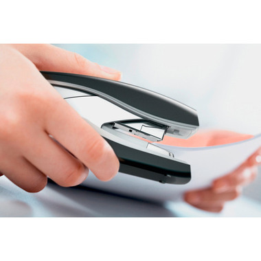 LEITZ Flachheftgerät NeXXT 5603 5603-00-95 SoftPress,schwarz 30 Blatt