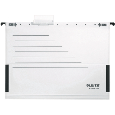 LEITZ Hängetasche Alpha Action A4 19263001 weiss 34.8x26cm 5 Stück