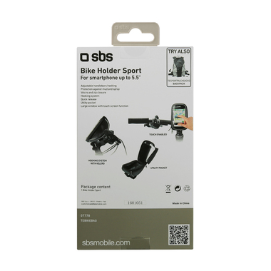 Supporto universale per biciclette per smartphone fino a 5,5"