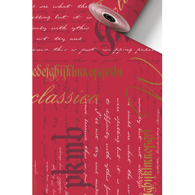 STEWO Carta da regalo Callisto 2522989920 0.5x250m rosso