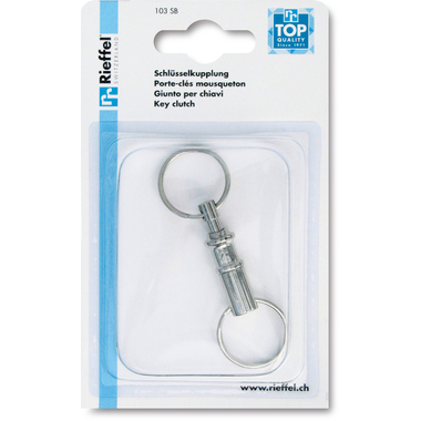 RIEFFEL SWITZERLAND Raccord clés A10063 inox Blister