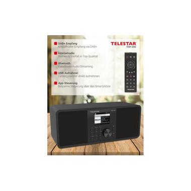 Telestar Internet Radio TOP 250 Nero
