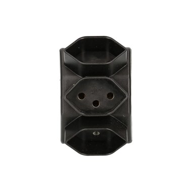 Max Hauri power strip 3 x T13, black