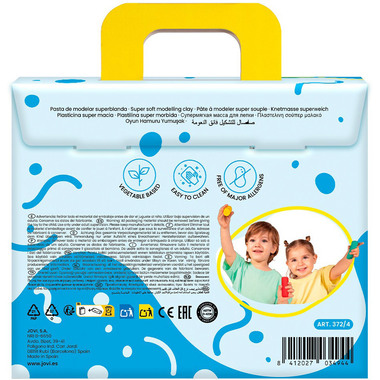 JOVI MY First Baby Knete 4x38g 511003724 Plastilina Baby