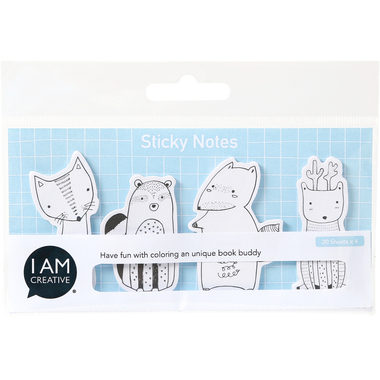 I AM CREATIVE Sticky Notes 4086.71 Animal, Wald