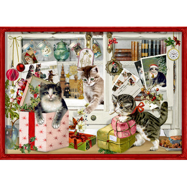 COPPENRATH Adventskalender Mini 85x60mm 94873 Fröhliche Weihnachten