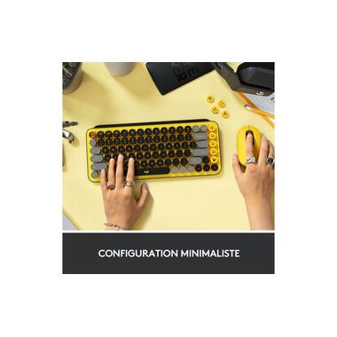 Logitech Keyboard POP Keys Blast Yellow