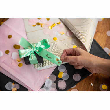 PTOUCH Ruban vert m./or TZE-RM54 Équipements Tze 24mm