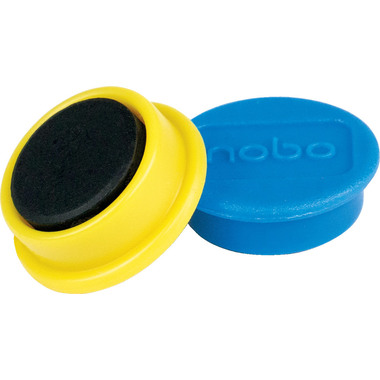 NOBO Magnet rund 13mm 1915290 ass. 10 Stück