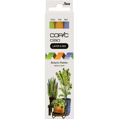 COPIC Marker Ciao 220750306 Botanic Palette 3 pezzi