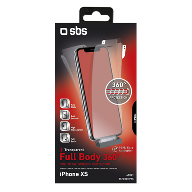 Folie für Display und Rückseite des iPhone XS