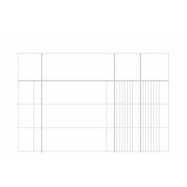 INGOLD-BIWA Quaderno A4 02.0424.B9 bianco 90g, fod. 25 pz.