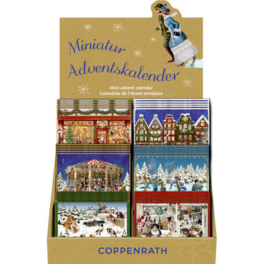 COPPENRATH Adventskalender Mini 85x60mm 94873 Fröhliche Weihnachten
