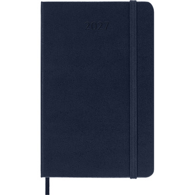 MOLESKINE Agenda Classic Pocket 2027 DHB2012DC2Y27 1J/1P saphir HC 9x14cm