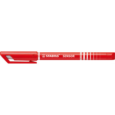 STABILO Feinschreiber sensor 0,3mm (F) 189/40 rot