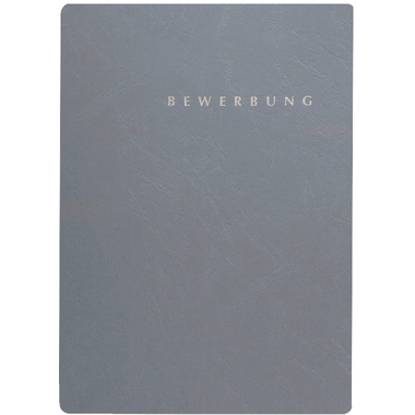 PAGNA Bewerbungsmappe Select A4 22002-06 grau 3-teilig