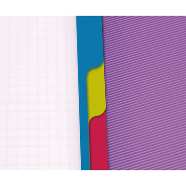 CLAIREFONTAINE LINICOLOR Quaderno A4+ 329155 5mm 120 fogli