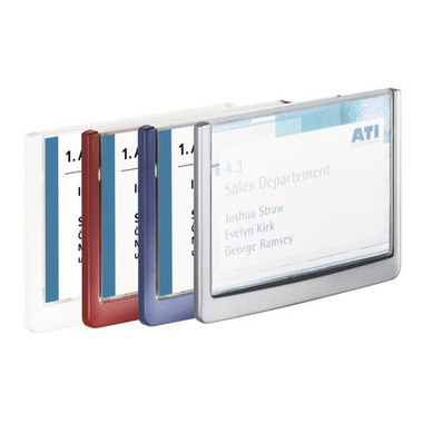 DURABLE Plaque de porte Click Sign 486137 graphite,plastique 149x105.5mm