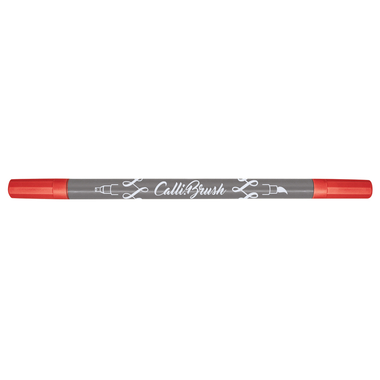 ONLINE Callibrush Pen Double Tip 2mm 19055/6 Rot