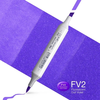 COPIC Marker Sketch 21075340 FV (FV2) Fluorescent Violet