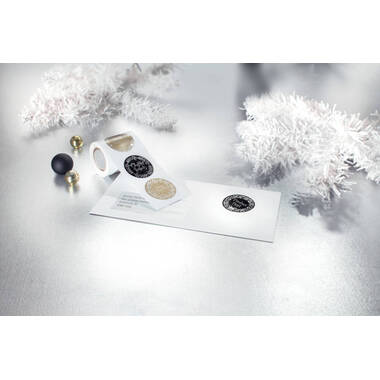 SIGEL Weihnachts-Sticker 4.5x5cm CS120 Rolle 200 Stück