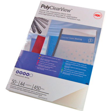 GBC Folie PP 0,35mm A4 IB387166 transparent 100 Stück