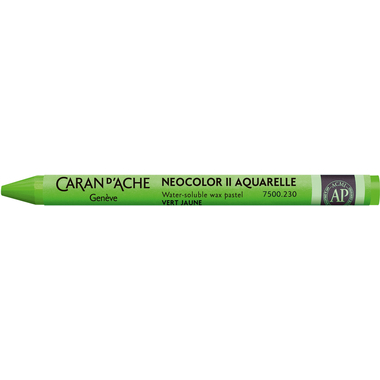 CARAN D'ACHE Wachsmalkreide Neocolor II 7500.230 gelbgrün