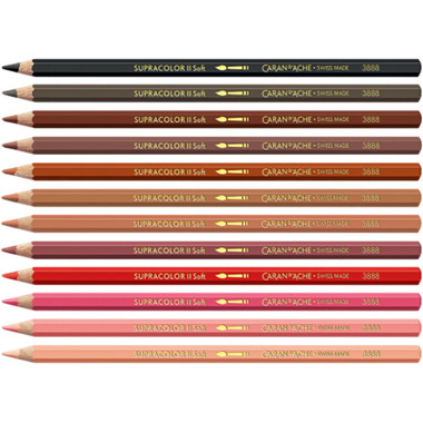 CARAN D'ACHE Kreativ-Set Supracolor 3000.423 Nina Cosford 12 Stück