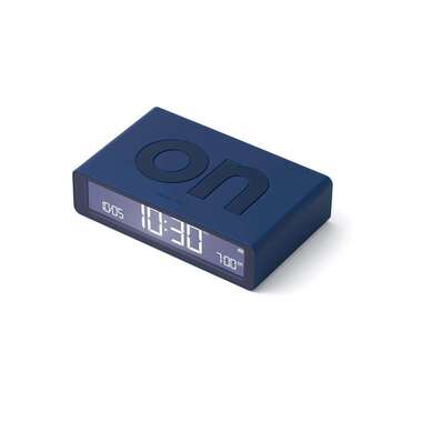 Lexon Sveglia Digitale Flip Classic Blu Scuro