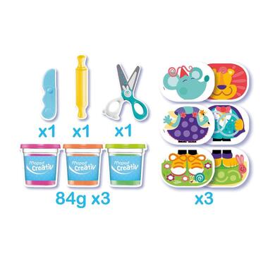 maped modeling clay My first 9-piece