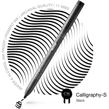 COPIC Multiliner 2207511 black Calligraphy S