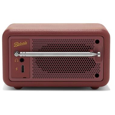 Roberts DAB+ Radio Revival Petite 2 Dunkelrot