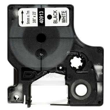 DYMO Schriftband D1 schwarz/weiss S0720680 9mm/7m