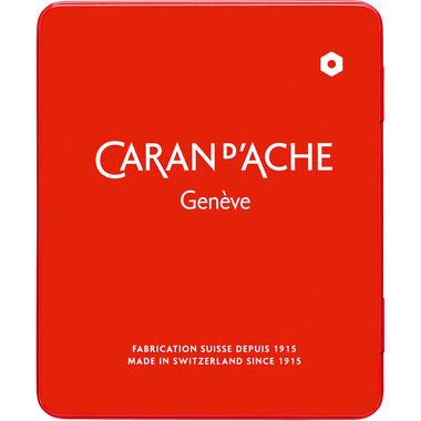 CARAN D'ACHE Wachsmalkreide Neocolor 1 7004.310 10 Farben Metallbox