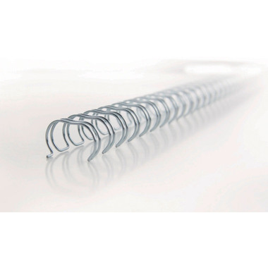 GBC Drahtbinderücken 11mm A4 RG810710 schwarz, 34 Ringe 100 Stück