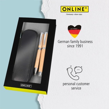 ONLINE Füllhalterset 31176 Nature Style Beechwod