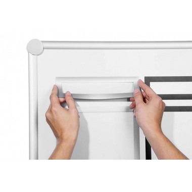 DURABLE Folienrahmen Duraframe A4 498623 Magnetic Top 5 Stück