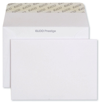 ELCO Envelope Prestige C6 73118.12 120g,blanc,s.fenêtre 25 pcs.