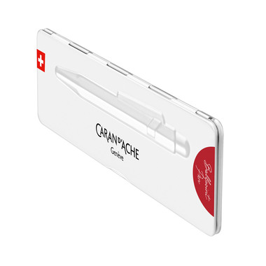 CARAN D'ACHE Stylo à bille 849 Colormat-X 849.585 rouge, Slimpack