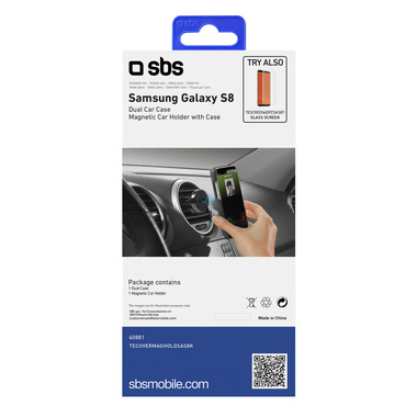 SBS Magnetic cover with car holder for Samsung Galaxy S8
