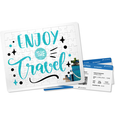 URSUS Puzzle blanco 29x37cm 8260000 blanc 72 pcs