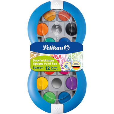 PELIKAN Deckfarbkasten Space 724617 Tube 12+1 Stück