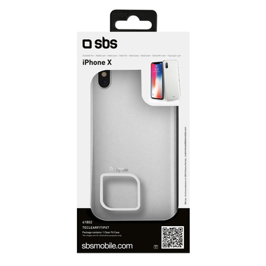 Coque Clear Fit transparente pour iPhone XS/X